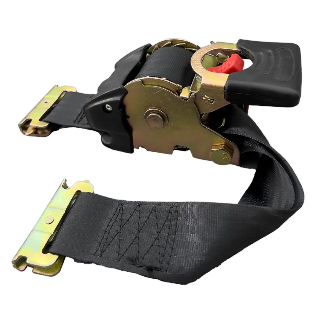SANGLE D'ARRIMAGE TENDEUR AUTOMATIQUE ET ATTACHE RAIL CAMION | 50mm | TMU 400/800 kg | L: 3 m