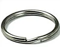 ANNEAU DE CLE GALVA  (100 PCS)