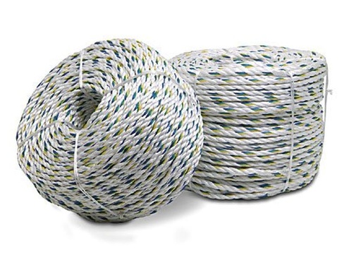 CORDE DE FIXATION POUR FILET ANTICHUTE | Ø9 mm | Rupture: 1500 kg