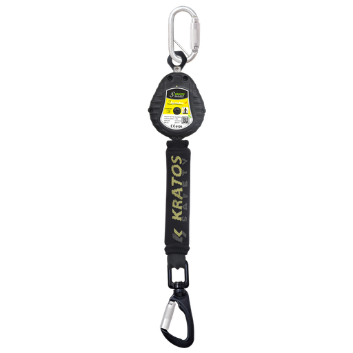 [KRFA2050301] ANTICHUTE A RAPPEL AUTOMATIQUE POUR NACELLES A SANGLE - OLYMPE S2 - KRATOS | L: 1,75 m