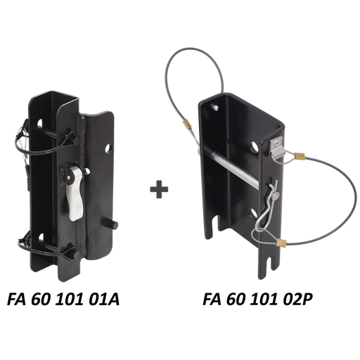 [KRFA6010102] ENSEMBLE DE PLATINES POUR TREUILS DE TRAVAIL ET SAUVETAGE POUR TREPIED DOUBLE - KRATOS