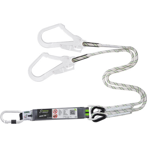 [KRFA3060015] LONGE DOUBLE COMPLETE AVEC ABSORBEUR - HOPE - KRATOS | L: 1,5 m