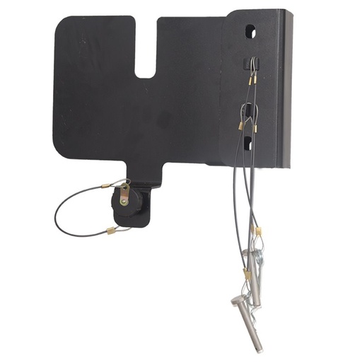 PLATINE POUR ANTICHUTE A RAPPEL AUTOMATIQUE AVEC TREUIL DE SAUVETAGE INTEGRE POUR MULTISAFEWAY - KRATOS