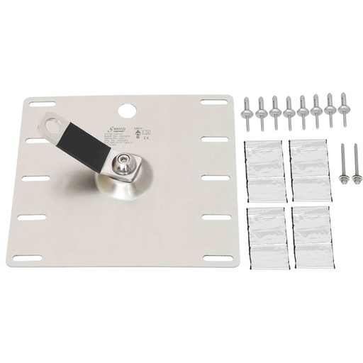 [KRFA6004200] PLATINE D'ANCRAGE AVEC EMERILLON POUR BAC ACIER - KORI - KRATOS