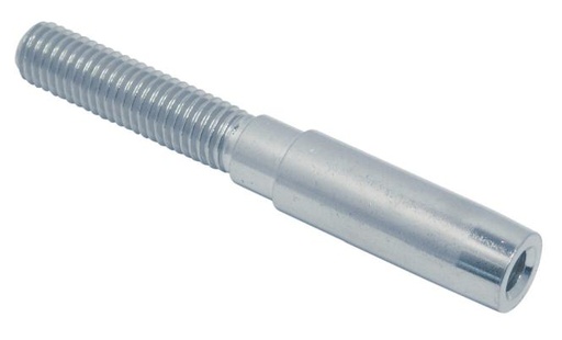 TERMINAISON INOX A SERTIR - FILET COURT DROIT