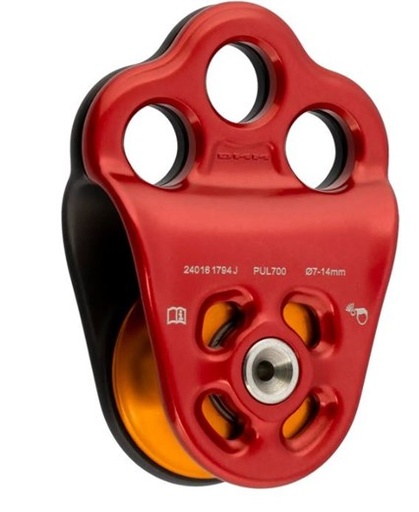 [DMPUL700RD] POULIE - TRIPLE ATTACHMENT - DMM