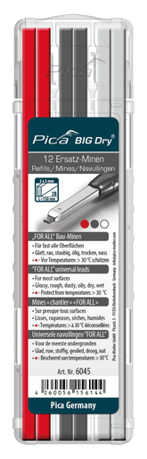 [PICAPIC6045] MINES COULEUR POUR BIG DRY (12 PCS) - "FOR ALL" - PICA