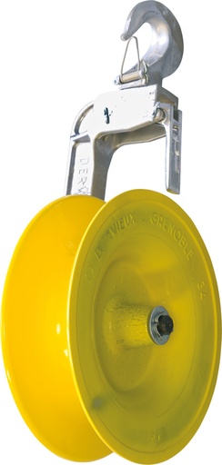 [PAHH25P] POULIE DE DEROULAGE BT POUR CABLE | CMU: 800 kg | Ø50 mm