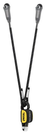 LONGE DOUBLE AVEC ABSORBEUR - ABSORBICA Y - PETZL NEW