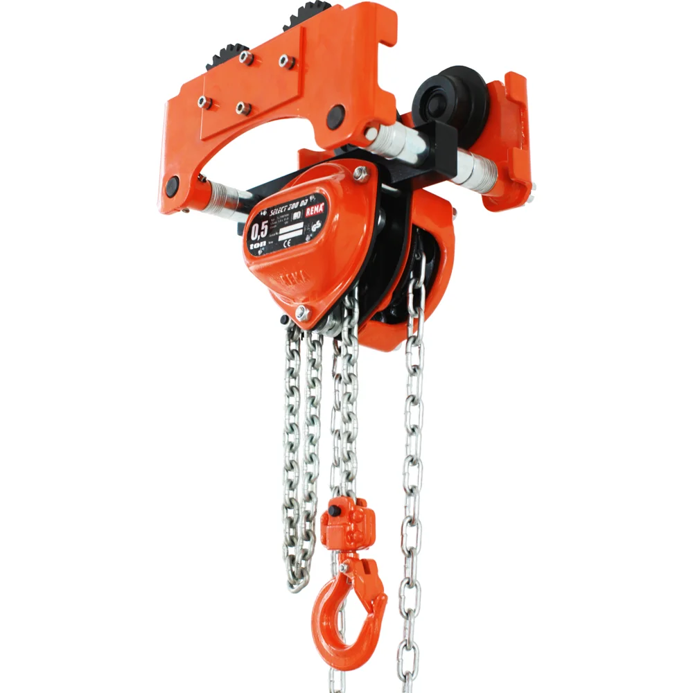 PALAN MANUEL AVEC CHARIOT A CHAINE COMBINE - S20P - REMA