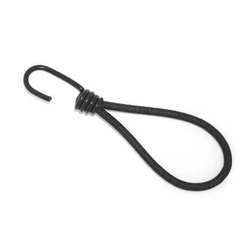 BOUCLE ELASTIQUE AVEC UN CROCHET (25 PCS) | Ø6 mm